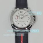 Copy Panerai Luminor PAM01342 white dial automatic mechanical men's watch 